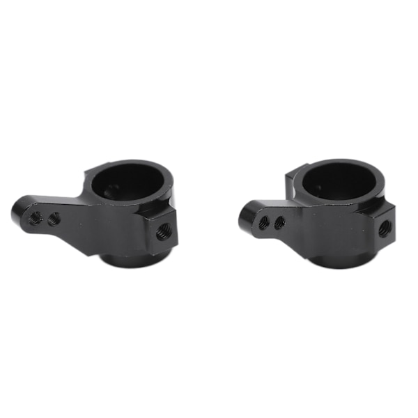 2 stk. Styrekopper Aluminium Legering RC Bil Erstatningsdeler Tilbehør for TAMIYA CC01 Svart