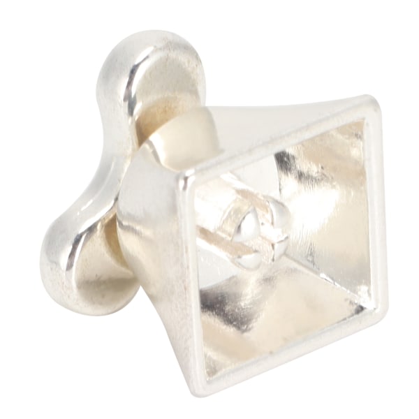 Roterande Tangentbordshatt i Aluminiumlegering, Unik Form, Universal Mekaniskt Tangentbord Tillbehör, Clover Silver