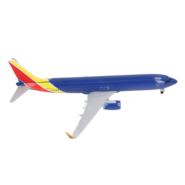 Diecast Airliner Modell Barn Vuxen Legering Simulerad Flygplan Modell Dekoration för Hemmastudie Kontor