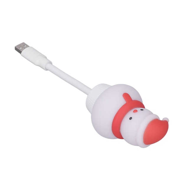Mini USB LED-lampa Tecknad Form Plug and Play Energibesparande Flexibel USB Läslampa för Sängbord Studier Camping