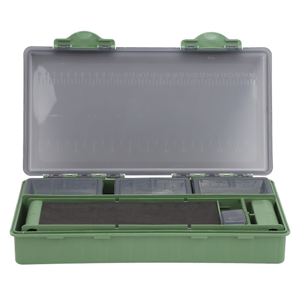 Fiskedrag Tackle Krok Förvaringslåda Behållare Case Organizer Utomhus fiskeredskap Tillbehör