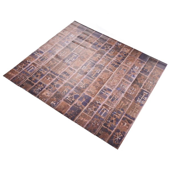 6 kpl 100x18cm 3D-portaan tarra kivi tiilikuvio itseliimautuva tarra DIY seinätarra kodin sisustukseen