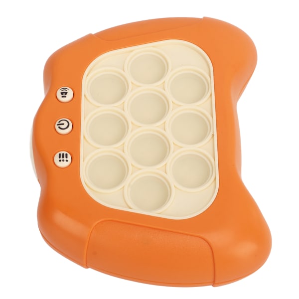 Dekompresjonsbanebrytende puslespill Machine Speed ​​Push Pop Button Puzzle Game for Memory Training Orange