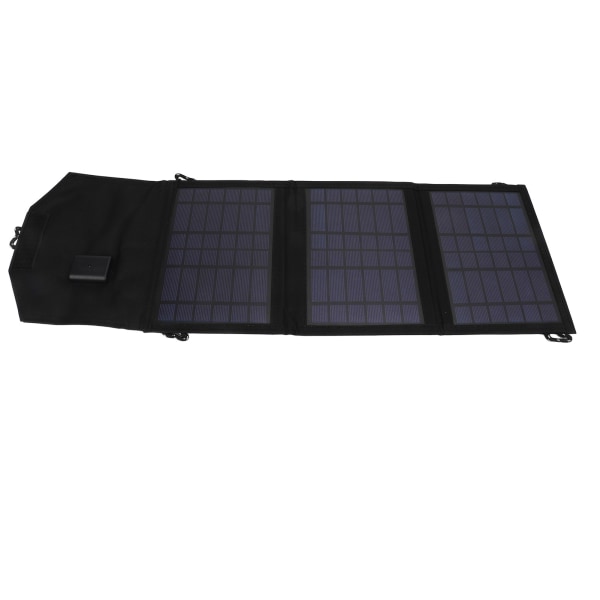 10,5 W taitettava aurinkopaneeli Kannettava polysilicon aurinkolatauspaketti Power Bank 5 V USB -lähtö