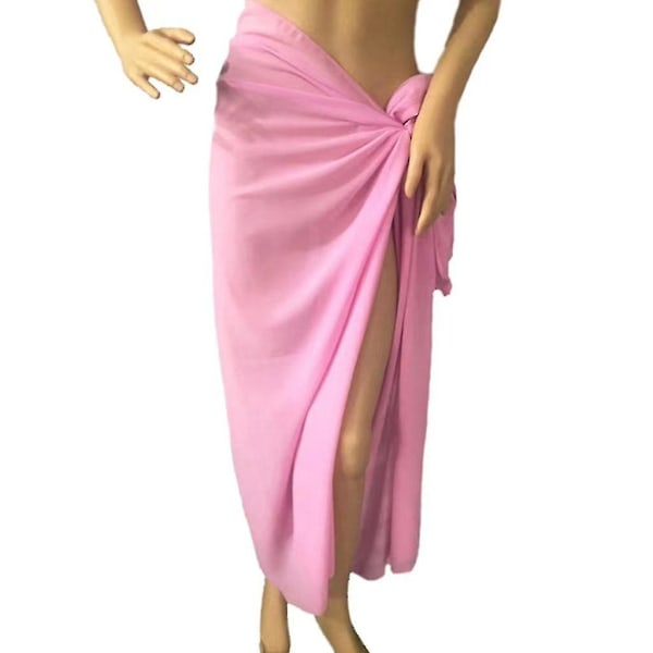 Soft Sarong Swimsuit Cover-Up for Women Beachwear Pink