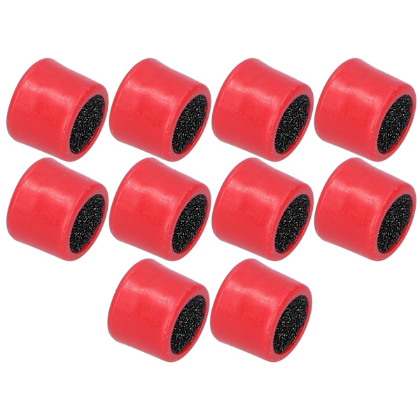 10 stk Snooker Billiard Pool Cue Tips Shaper Dobbeltsidet polermaskine Burnisher Trimmere