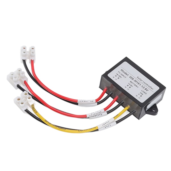 MPPT solcellecontroller 150W 10A fotosensitiv natbelastningsudgang solpanelcontroller til gadelampe 13,8V