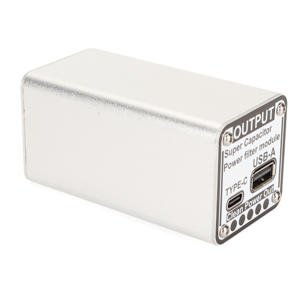 Power Professionell aluminiumlegeringsskal typ C-gränssnitt Power för RPi 5V