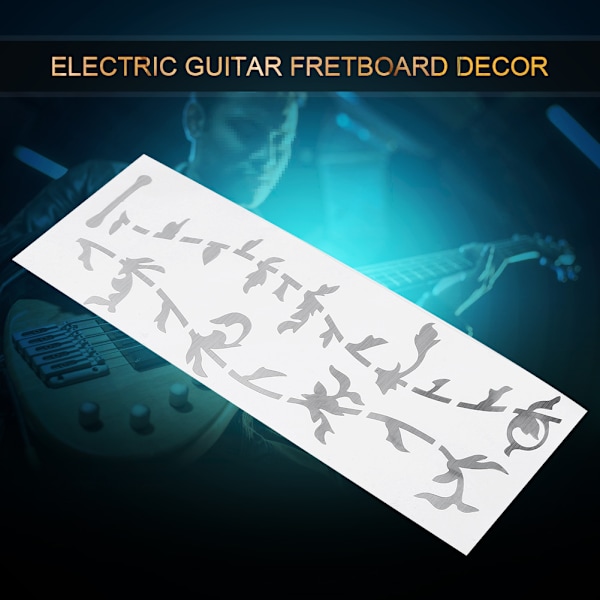 Tree Bud Pattern Guitar Inlay Tarramerkit Akustisen/sähkökitaran Otelaudan sisustukseen