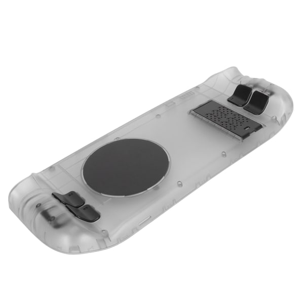 for Steam Deck Bakplate Varmespredning Gjør-det-selv-utskifting Shell Case External Semiconductor Cooler for Steam Deck Grå Transparent Case