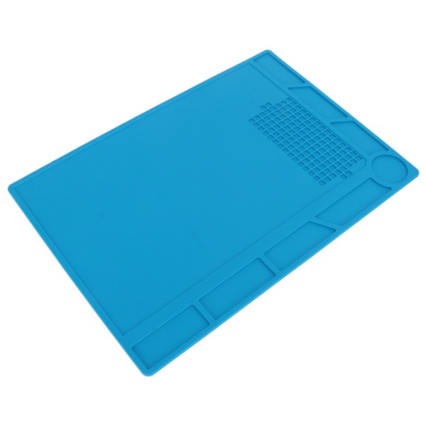 Sininen juotosalusta lämmöneristys liukumaton korroosionkestävä silikoninen huoltomatto puhelimelle PC:lle