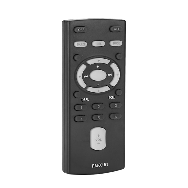 Fjärrkontroll för Sony Car DVD RM-X151 CDX-GT340 CDX-GT240 CDX-GT Byte av fjärrkontroll