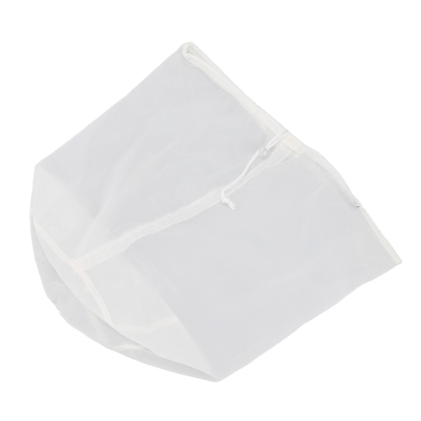 5 Gallons Bryggeposer Vinfilspose Ekstra Fint Mesh for Hjemmebrygging Melk Honning Hvit (45mikro)