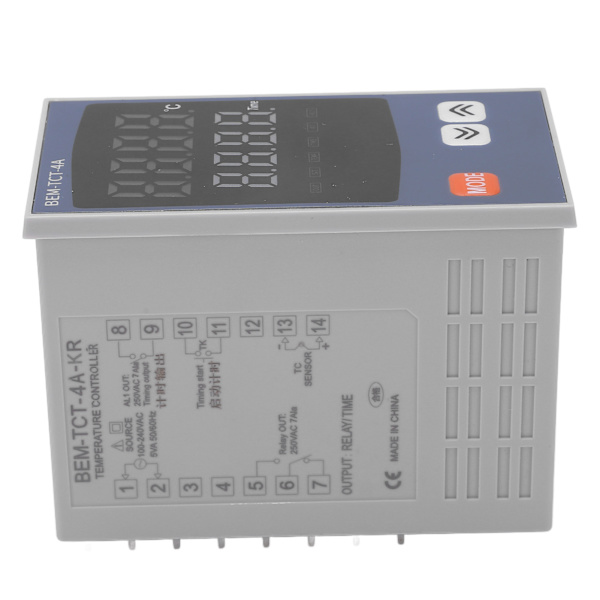 BERM Temperaturkontroller Varmepresse Maskin Digitalt Display Termostat 100~240V