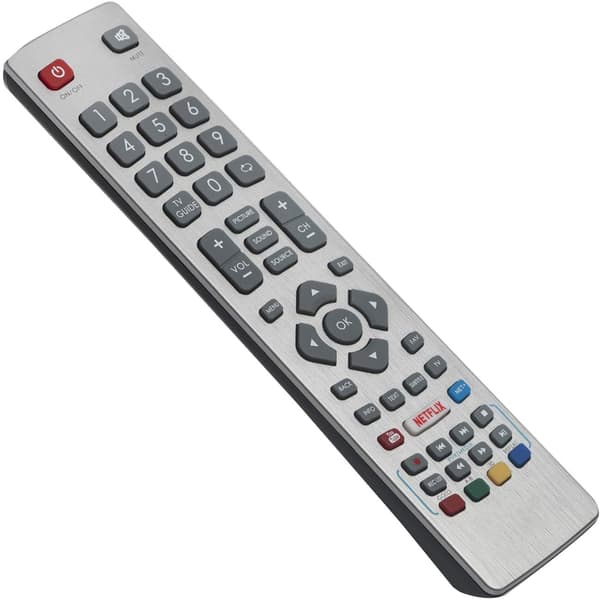 Sharp Aquos fjernkontroll universal kompatibel grå gray