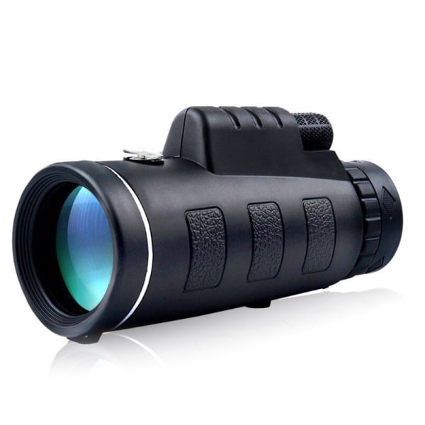 40X60 Monocular HD Low Light Night Vision Monocular med kompassforstørrer Koble til mobiltelefoner for å ta bilder med støvdeksel taupose