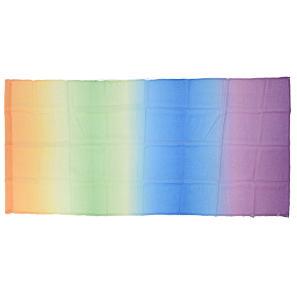 1x2,7m Gradient Vindue Gazestof Voile Gardiner Moderne Tulle Gennemsigtige Gardiner til Soveværelse Legeværelser Nedre Lilla