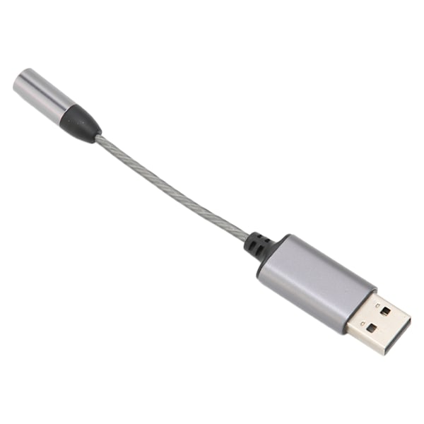 USB-sovitin 2 in 1 Laaja yhteensopivuus Älykäs siru Kompakti Kestävä Helppokäyttöinen USB - Aux-kaapeli kotiin ja toimistoon