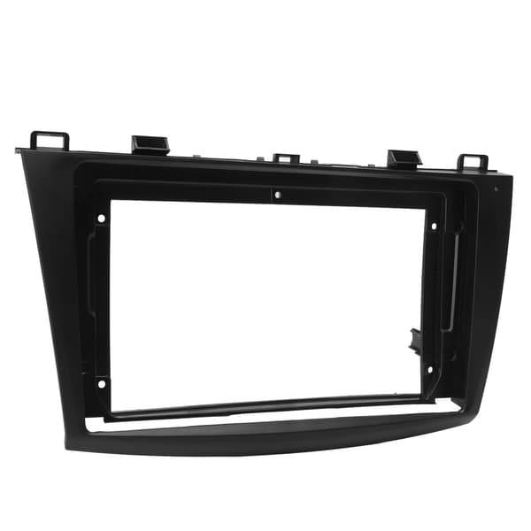 9in Bil Navigation Panelramme Sort Stereo Dash Fascia Udskiftning til Mazda 3 2010 2013