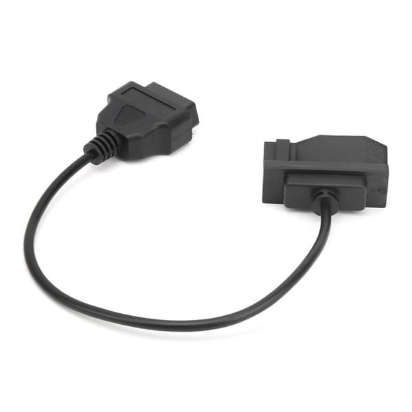 40 cm 15,7 tommer 7-benet OBD1 til OBD2 OBDII 16-benet diagnostisk scanneradapterkabel til Ford