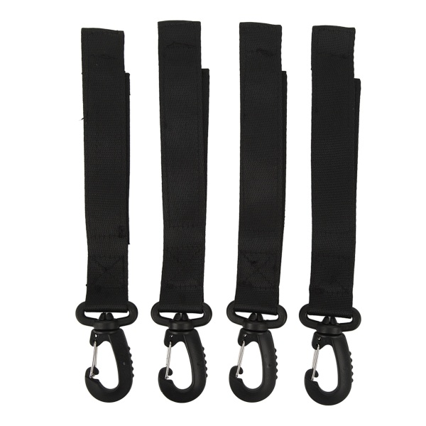 4 stk Bådpagaj Clip Justerbar Kajak Åre Snap Clip Korrosionsbestandighed Nylon Kano Paddle Holder