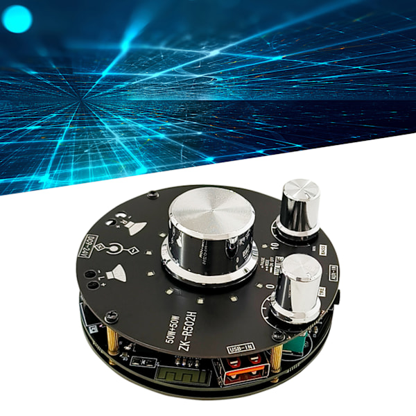 2.1-kanals förstärkarkort Stereo Diskant Basjustering Bluetooth Audioförstärkarmodul