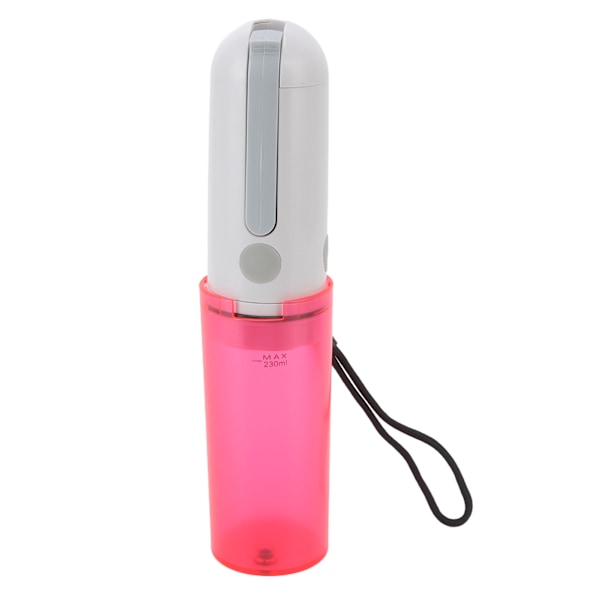 Bärbar bidé 230 ml USB-laddningsbar effektiv vattenbesparing enkel drift bärbar bidéspruta för toalett resor röd flaska