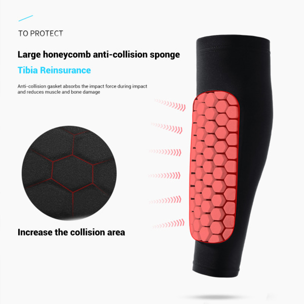 1 par Soccer Shin Guard Strumpor Andas skyddande kalvärmar för vuxna Tonåringar Utomhussporttillbehör