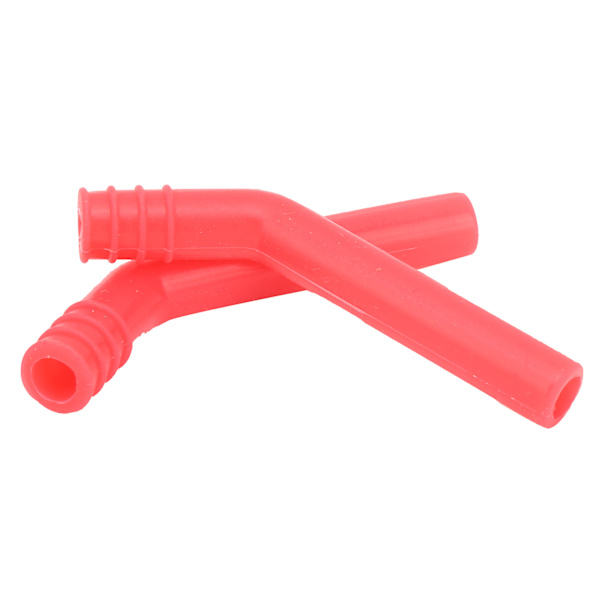 1 par motoravgasrörsförlängare silikonförlängningsrör för HSP 1/8 1/10 RC CarRed