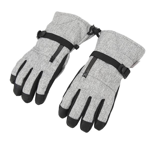 1 Par Ridhandskar Skidhandskar Bomull Andningsbara Mjuka Bekväma Vindtäta Fullfinger Varma Utomhus Handskar för Vintersporter L