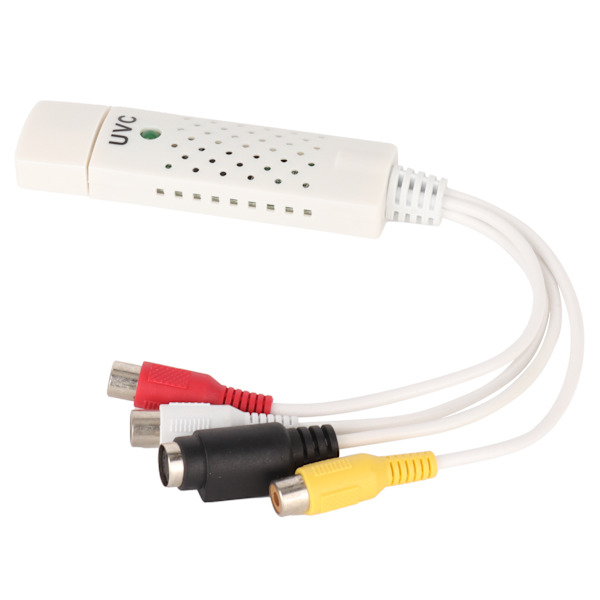 USB Video Capture Card DriveFree Monitoring Computer tilbehør med 1 kanal for WIN8/WIN10