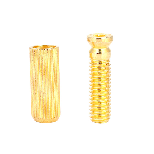 2 st 8 mm justerbar elgitarr Tremolo brodubbar och ankare för Floyd Rose (guld)