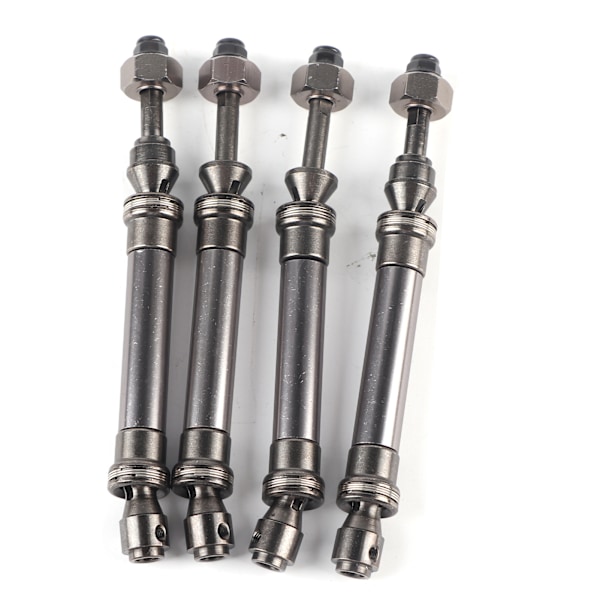 4 stk CVD fremre bakre drivaksel metall transmisjonsaksel for Traxxas Slash 4X4 1/10 RC CarTitanium