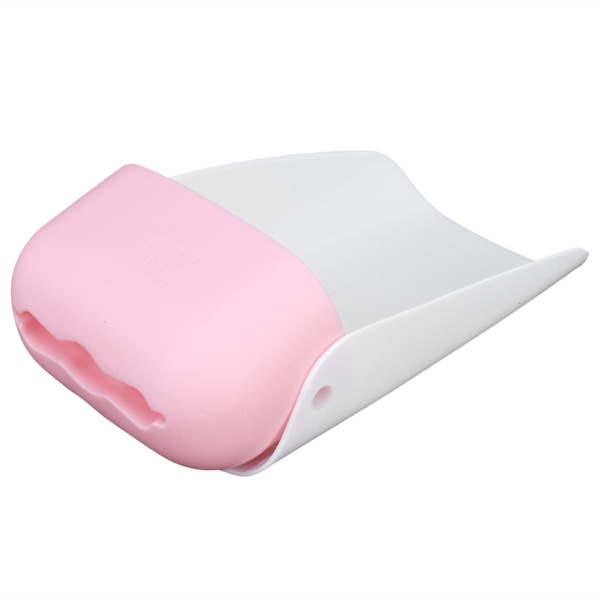 Bärbar kranförlängare för handtvätt för småbarn och barn (rosa)