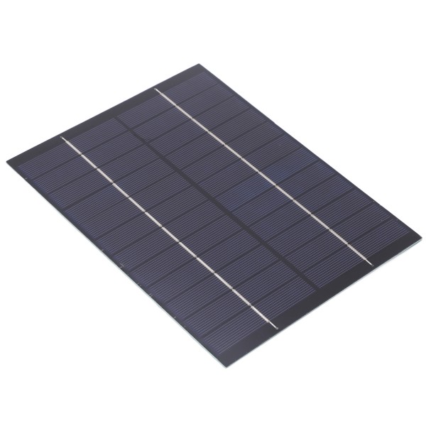 5.2W 12V Mini Solpanel Polykrystallinsk Silicium Solar DIY Modul System 5521DC Output