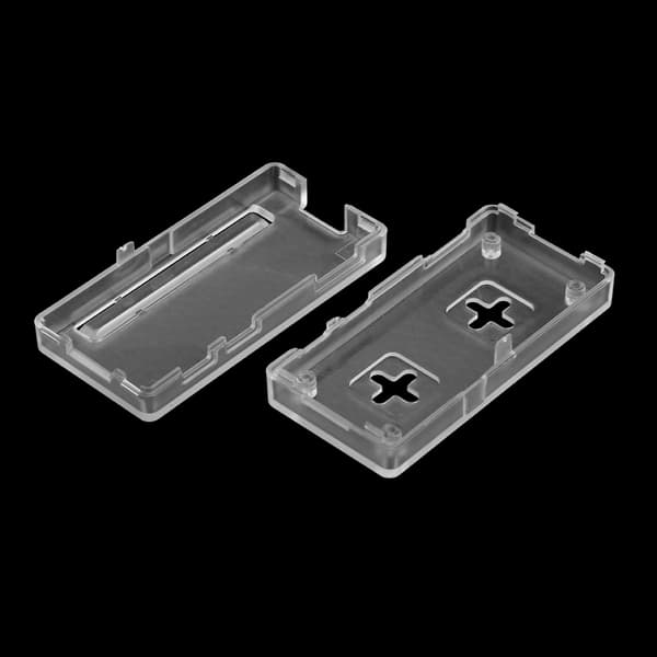 ABS Plast Kapsling Skyddsfodral Skal för Raspberry Pi Zero W / 1.3 (Transparent)