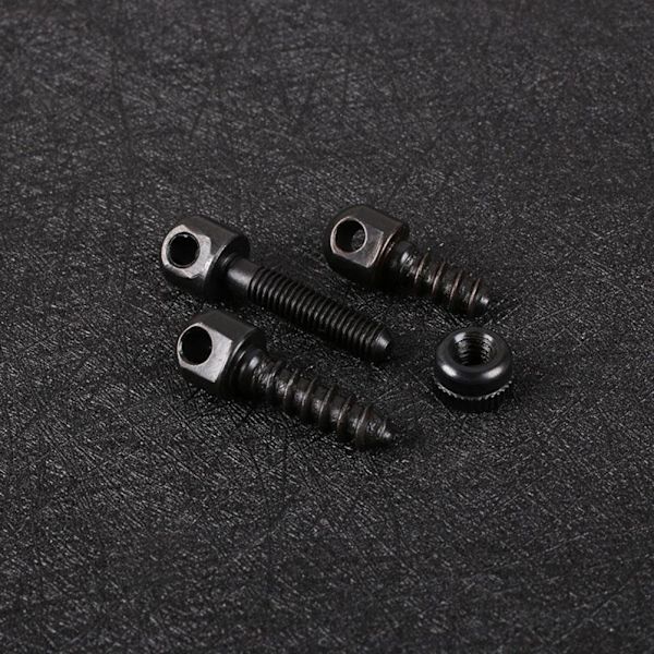 QD Sling Swivels Höghållfast stål 2 Snabba löstagbara Sling Swivels Tri Lock System-fäste med 3 delar Sling Swivel Dubbar