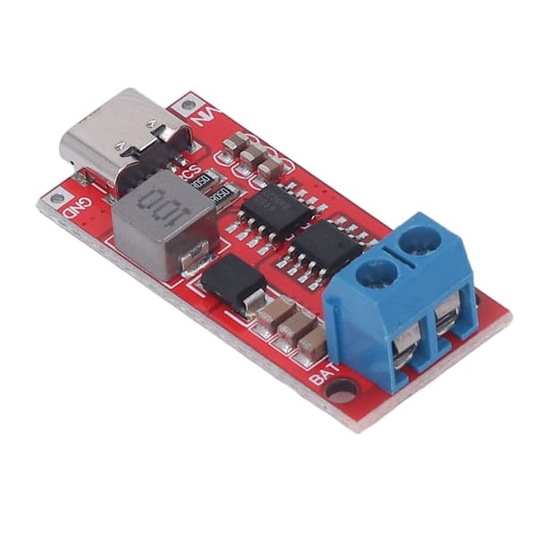 Lithium Batteri Boost Modul Type C Interface PCB Step Up Boost Modul til Beskyttelse DC3-6V 4A