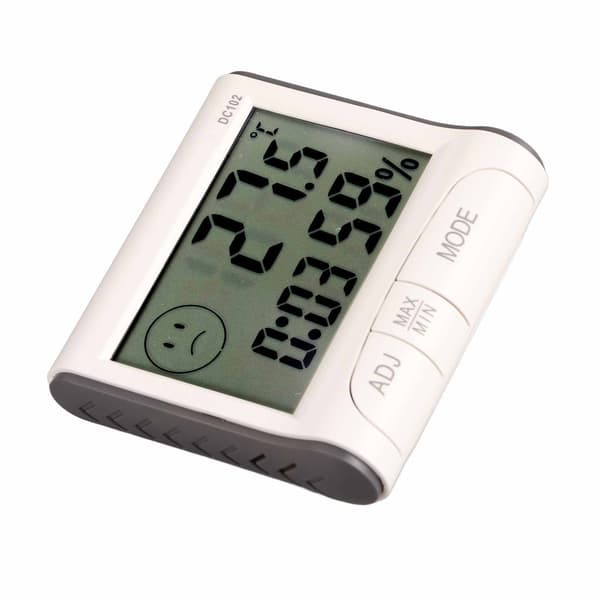 Elektronisk termometer LCD digital temperaturtester trådløs termometer hygrometer luftfugtighed