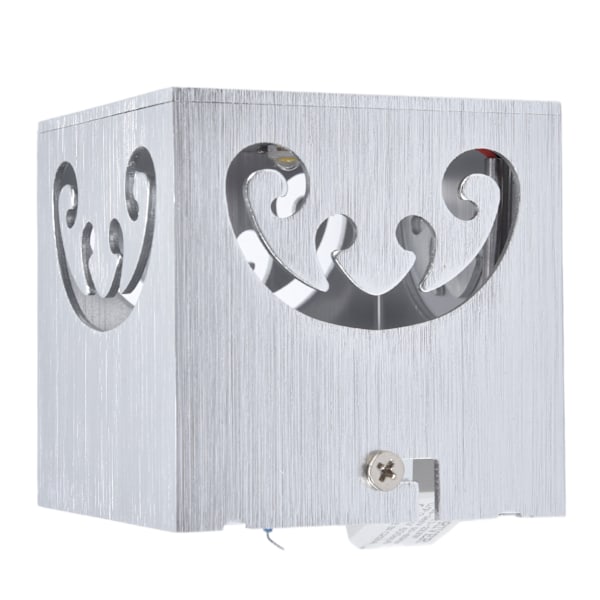 LED-loftslampe 3W huldesign aluminiumlegering materiale 360° glødende loftslampe til restaurant 85‑265V gult lys