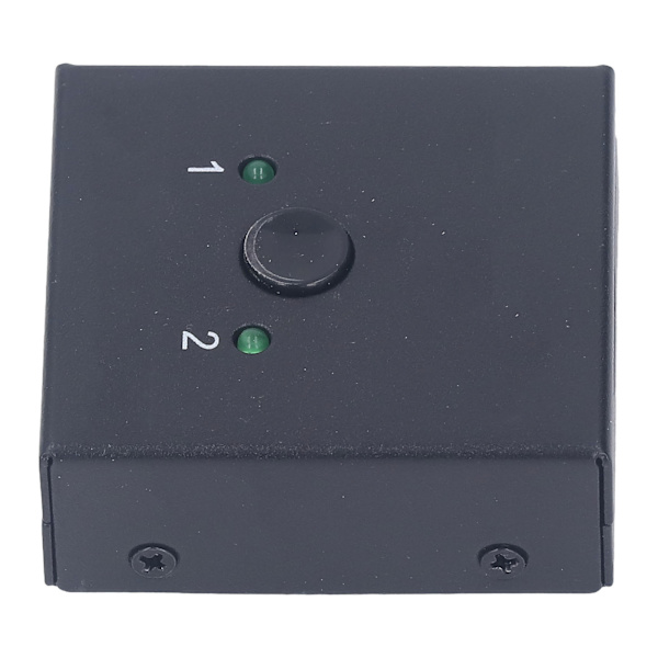 4K HD Switcher 2 In 1 Out Bi-suuntakytkin Plug and Play Metal Shell HD Multimedia Switcher TV DVD-soittimelle