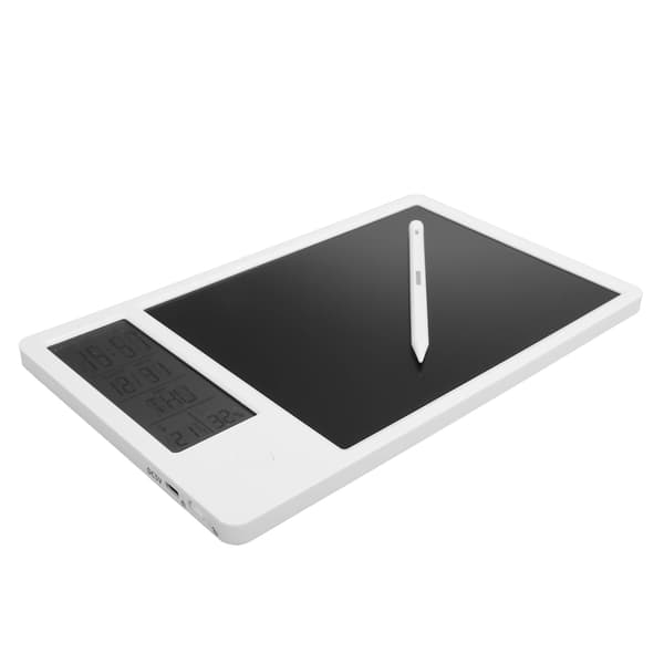 Elektronisk Kalender Skriveplade Desktop Digital Display Håndskrift Tegnetavle