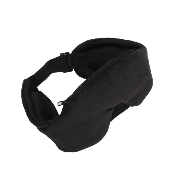 Trådløs Bluetooth Musical Eye Mask Stereo Bass Blackout Music Eye Mask Lytte til sanger og samtaler Svart