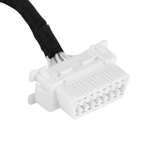 OBD2 16-pin hann til dobbel hun splitter adapter forlengelse Y-kabel