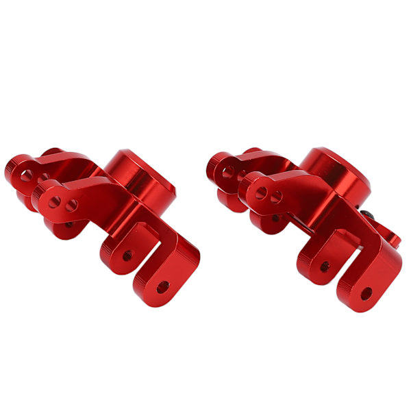 1 Par Aluminium Legering Front Styrekopp for LOSI SUPER BAJA REY 1/6 RC Bil Oppgraderingsdeler Rød