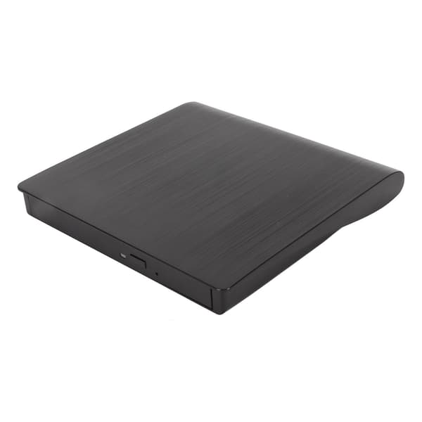 Ekstern DVD-drev USB 3.0-interface Høj transmissionshastighed Plug and Play DVD-læser til bærbar pc sort