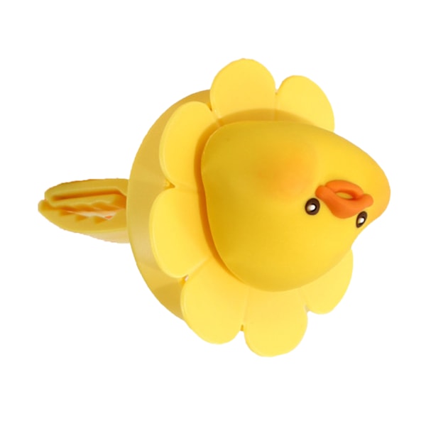 Bil Luftutlopp Vent Luftfräschare Söt Liten Blomma Rotation Fläkt Bil Vent Clip Doft Diffusor för Bil Interiör Dekoration Anka