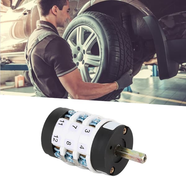 Däckbytesmaskin Motor Framåt Back Växel 20A Vit Bilreparationsverktyg