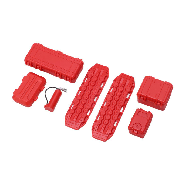 RC- set Simulointi case Työkalulaatikko Sammutin Escape Board Set 18.1.24 RC Cars Red