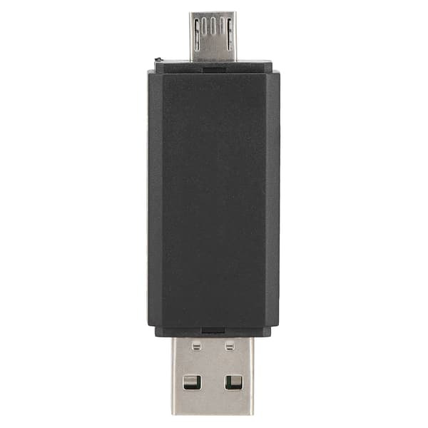OTG/USB2.0 kortlæser multifunktionel højhastighedskortlæser til Win XP/Win10/Win8/Win7Sort